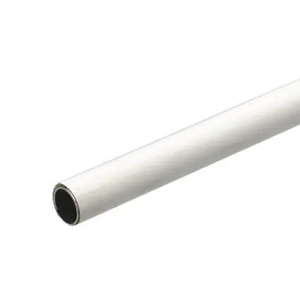 Witte Gordijnroede 13 mm