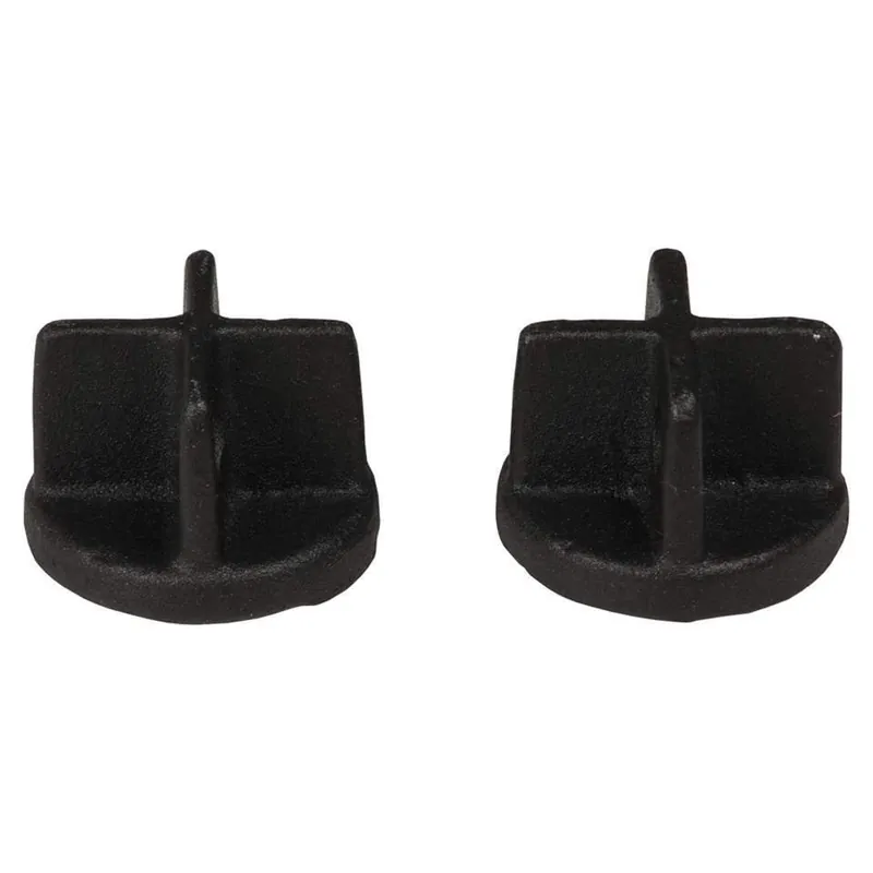 Intensions knop eindkapje industrieel zwart mat 28mm 4pp (2 stuks)