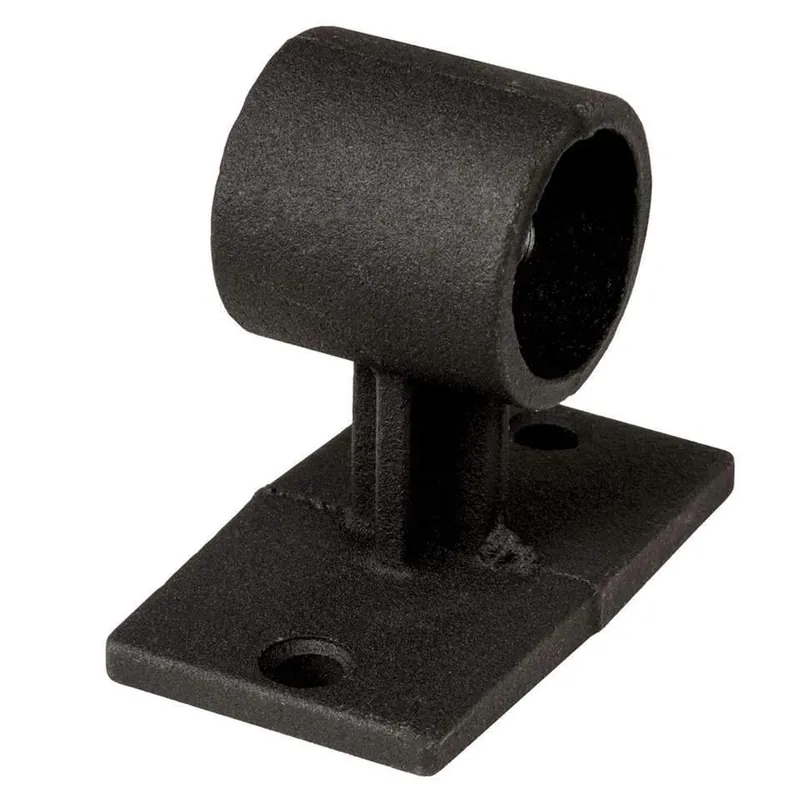 Intensions steun wand/plafond industrieel zwart mat 28mm 4pp