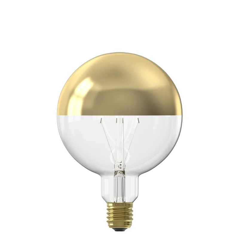 Calex LED kopspiegellamp E27 4W goud dimbaar