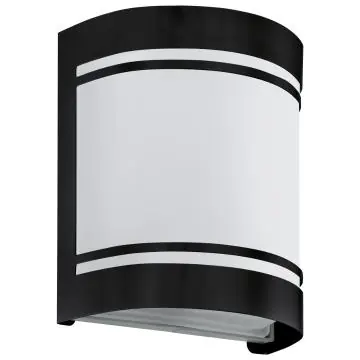 Eglo Cerno wandlamp buiten E27 zwart