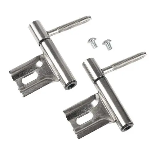 Starx insteekpaumelle voor polynorm kozijn 74.5 x 14 mm nikkel (2 stuks)