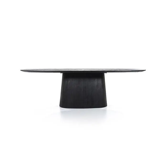 Eleonora Eettafel Aron ovaal zwart