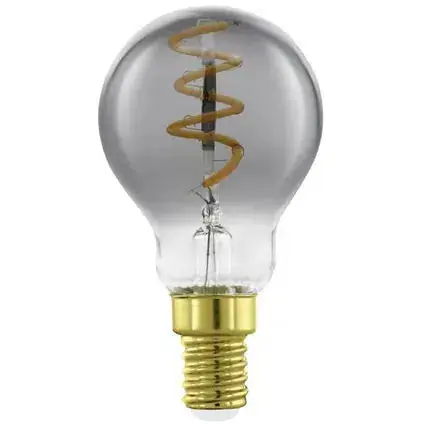 Eglo lichtbron LED lamp E14 P45 4W 2000K smoky