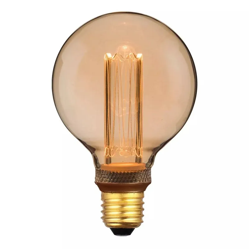 Eglo LED lichtbron E27 4,3W G95 amber dimbaar