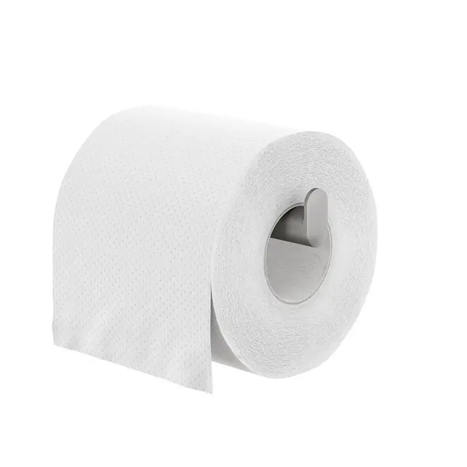 Tiger toiletrolhouder zonder klep L-vorm Cooper geborsteld RVS/zwart