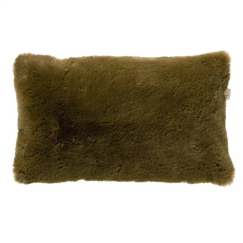 Dutch Decor sierkussen Zaya Military Olive 50×30 cm