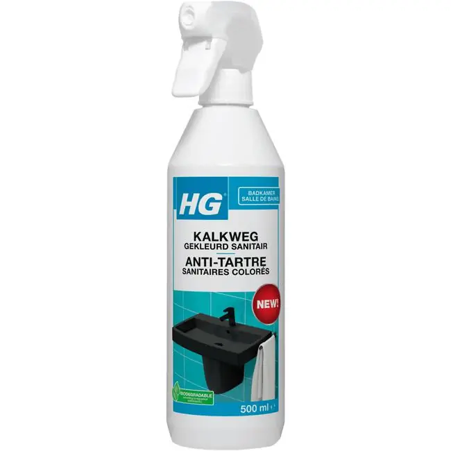 HG Kalkweg gekleurd sanitair 500ml.
