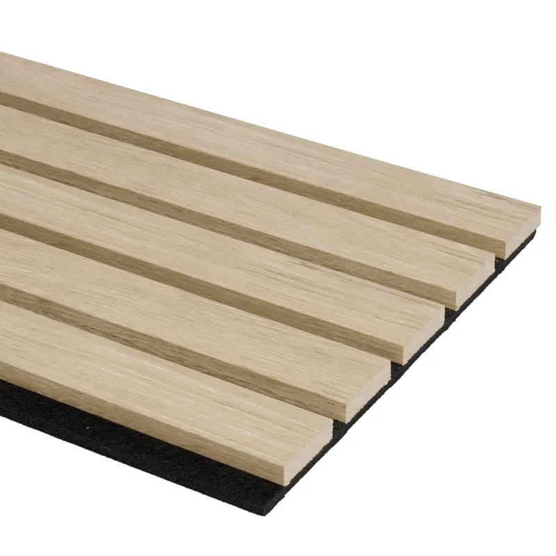 Decowall akoestisch paneel natuur eiken 2600x300x17mm - 2 stuks