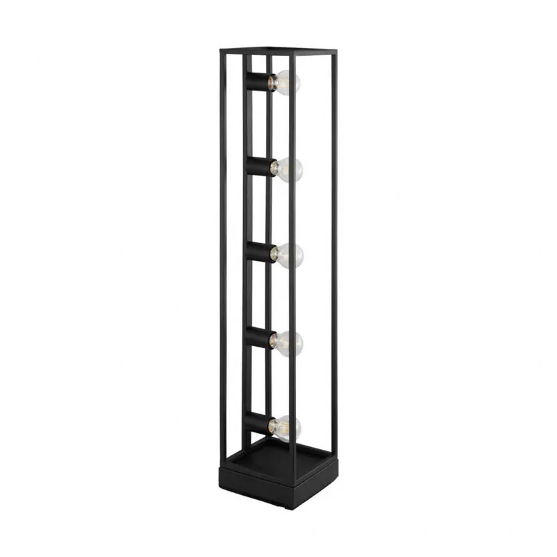 Eglo Blackcrown vloerlamp 5x E27 zwart