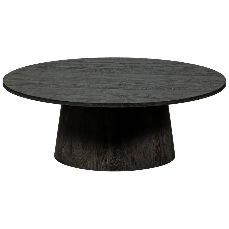 WOOOD Maan salontafel donkerbruin 100 cm