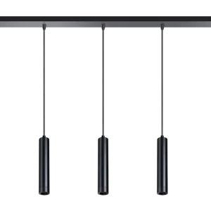 ETH hanglamp Miller 5x E27 zwart