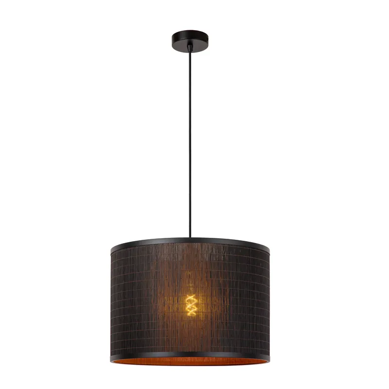 Lucide hanglamp Tagalog Ø40cm E27 zwart