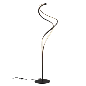 Trio Select vloerlamp Nala mat zwart met sensordimmer