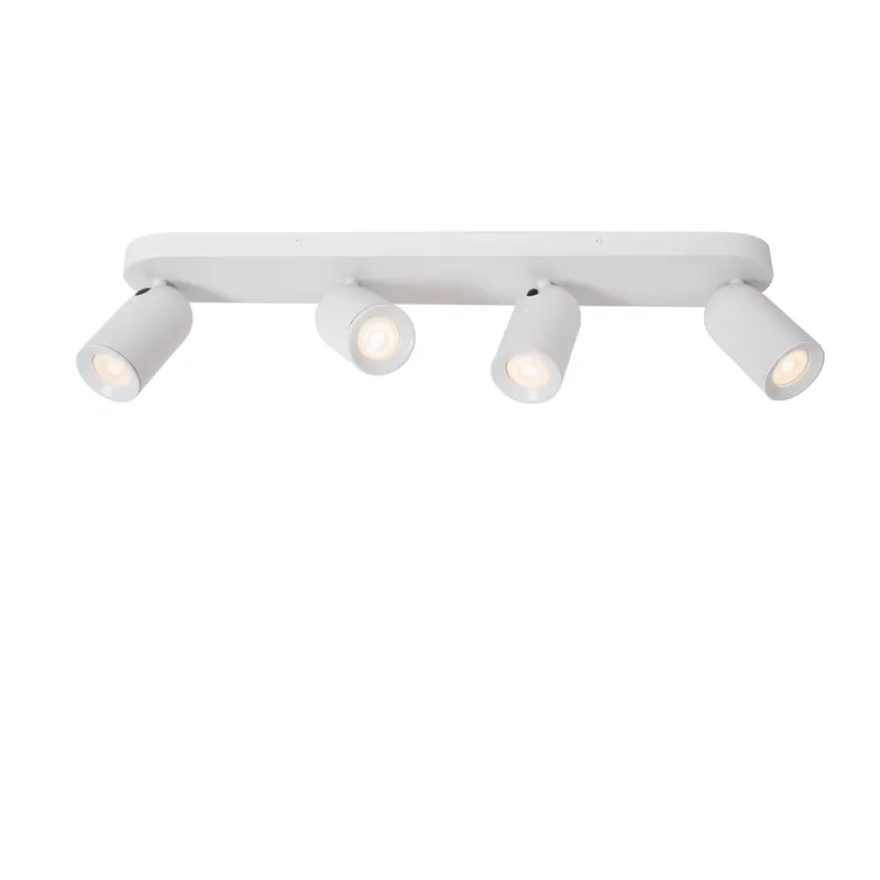 Lucide plafondspot Punch 4xGU10 wit
