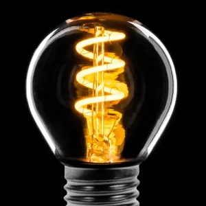 ETH Led Spiraal Kogel G45 E27 4W dimtone van 2700k naar 2200k Helder