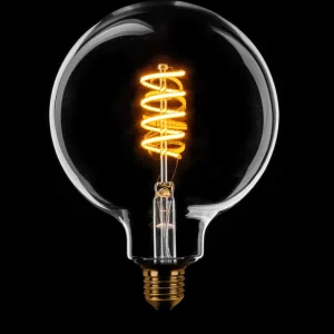 ETH Led Spiraal Globe 125mm E27 6W 3 stappen dimtone sceneswitch van 2200k-2400k-2700k Helder 110+260+550L