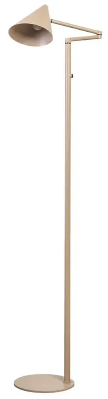 ETH vloerlamp Marvis E27 beige