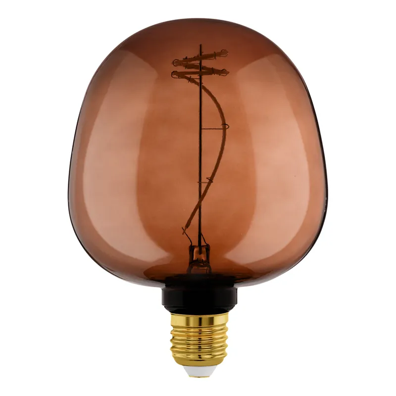 EGLO LB-E27-LED G125 4W COGNAC 1 STK