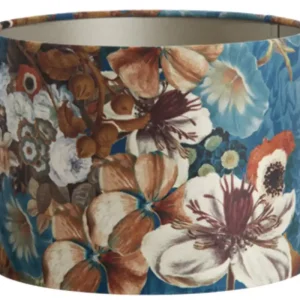 Shade cylinder 25-25-18 cm BLOOM blue