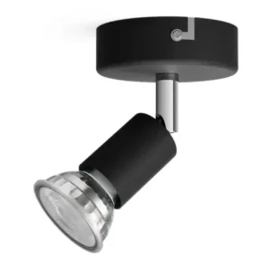 Philips Limbali opbouwspot zwart 1x50W