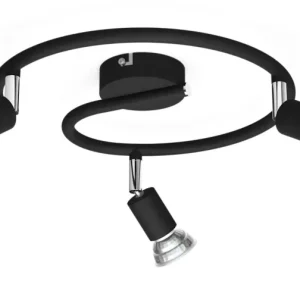 Philips Limbali opbouwspot zwart 3x50W