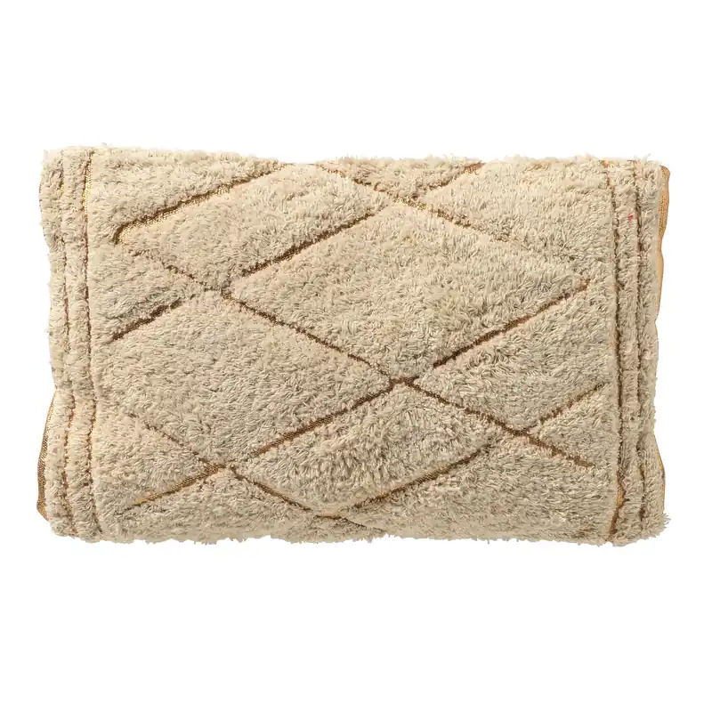 Dutch Decor sierkussen Duuk Beige-Goud 50×30 cm