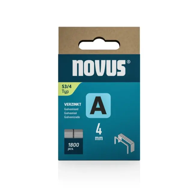 Novus dundraad nieten A 53/4mm (2000 stuks)