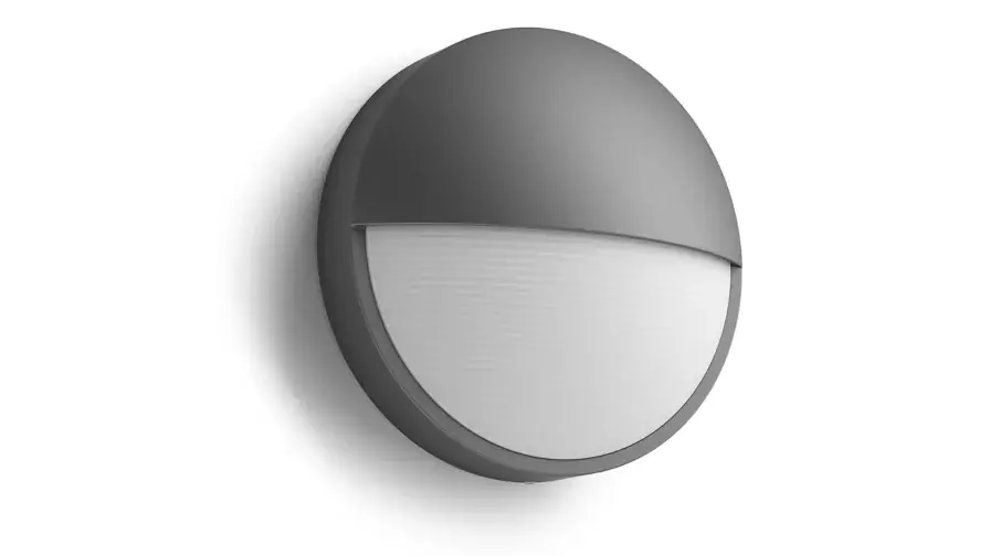 Wandlamp Philips Capricorn antraciet 1x6W