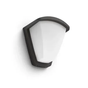 Wandlamp Philips Kiskadee antraciet 1x42W