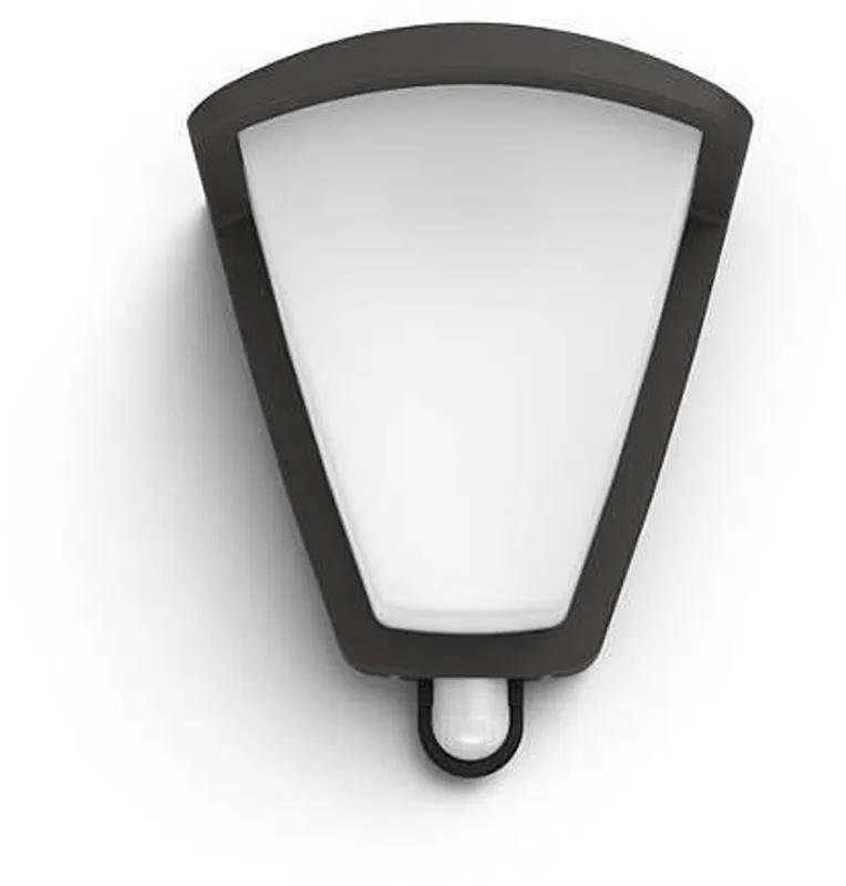 Wandlamp Philips Kiskadee antraciet 1x42