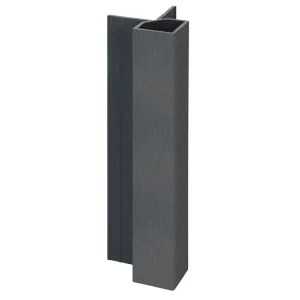 Keralit uitwendig hoekprofiel 32x32mm antraciet 4 meter
