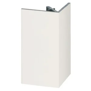 Keralit uitwendig rechthoekprofiel 46x46mm wit 4 meter