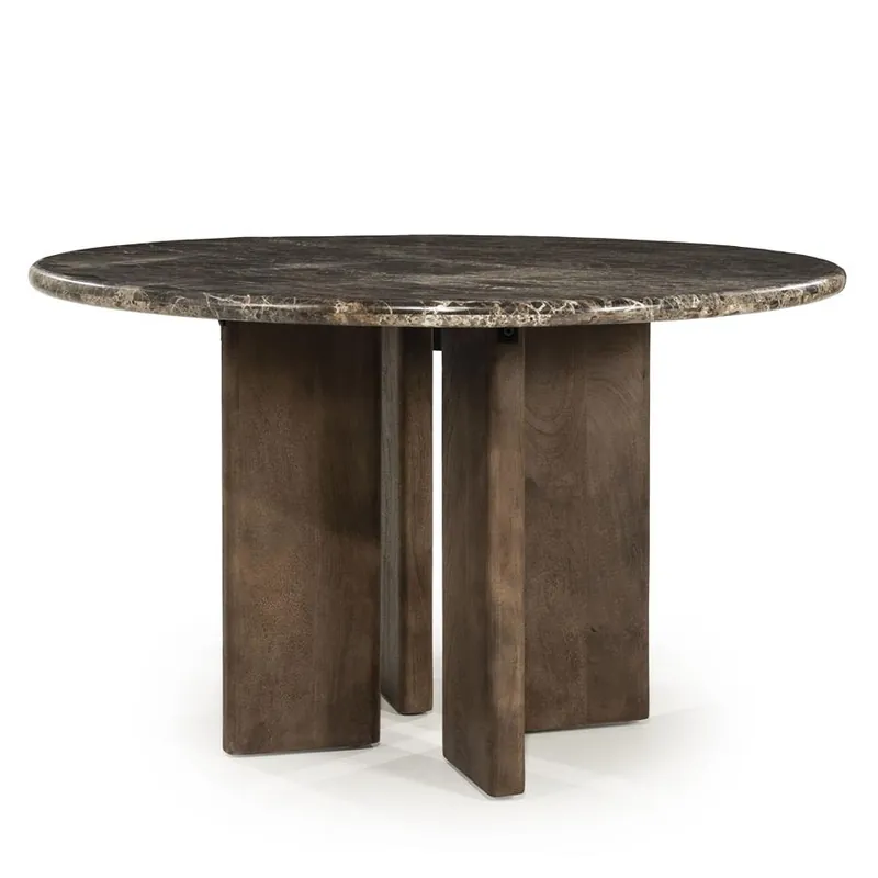 Eleonora eettafel Lando 127cm - bruin