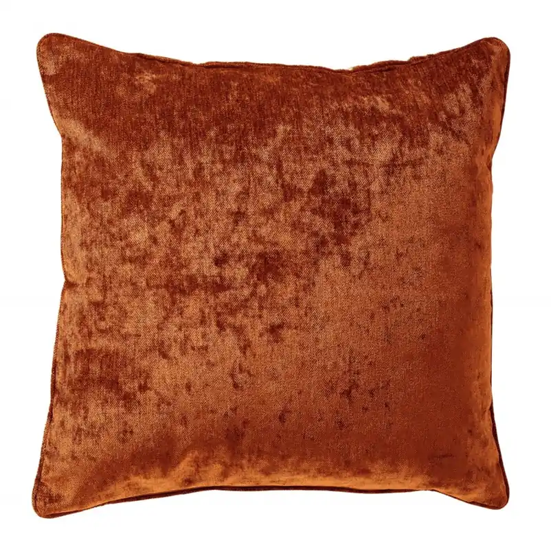 Dutch Decor sierkussen Lewy Potters Clay oranje B45 × H45 cm