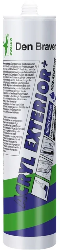 Zwaluw acrylaatkit Acryl Exterieur Plus grijs 310ml