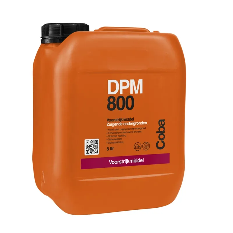 Coba DPM800 voorstrijkmiddel zuigende ondergronden 5l