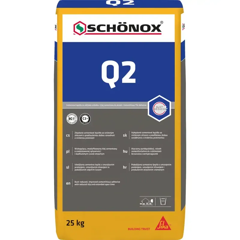 Schonox Q2 flexlijm 25kg
