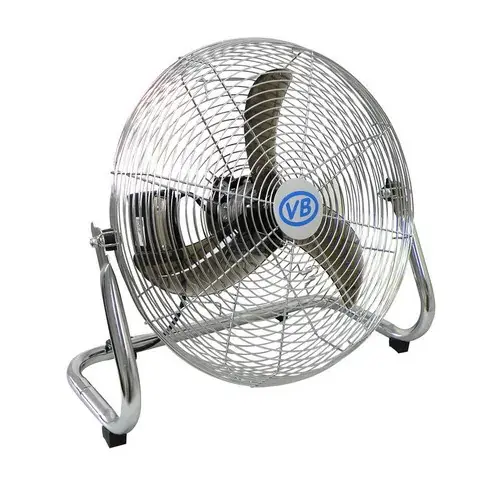 VB Tools vloerventilator prof 16" Ø40x50cm 3 standen chroom