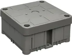 ABB kabeldoos met deksel grijs 3640 S
