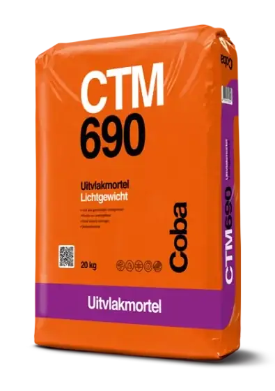 Coba CTM690 uitvlakmortel 20kg