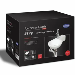 Fonteinset Step kraangat rechts