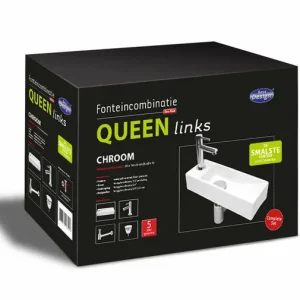 Fonteinset Queen Kraangat links