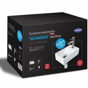 Fonteinset Wonder Kraangat rechts