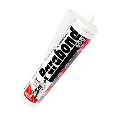 Parabond Polymerende kit 600 Zwart