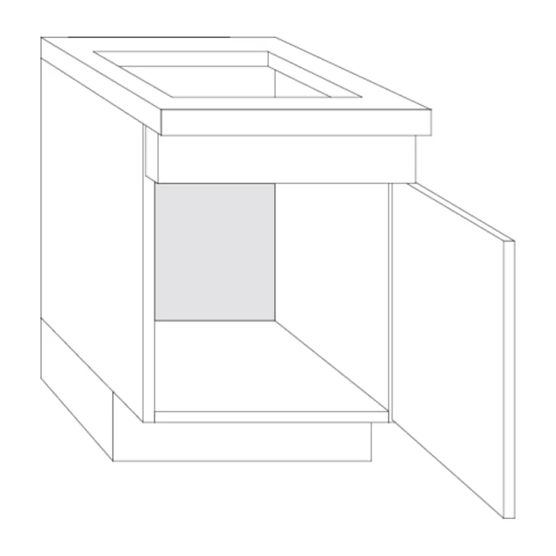 BribusGootsteenkast eco 1 wit 60x87x57cm FSC