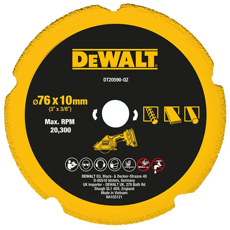 DewaltDeWalt diamantzaagblad multimateriaal
