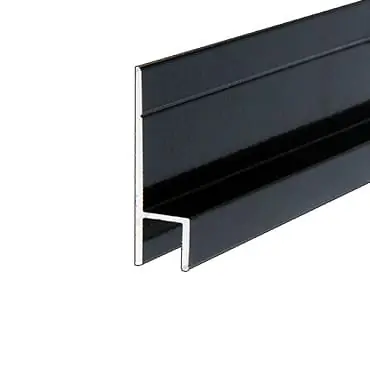 Stoeltjesprofiel A6 zwart