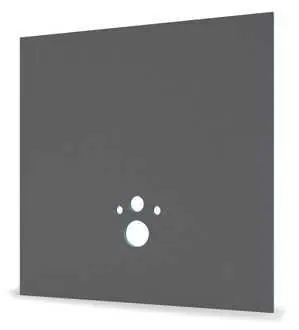 WediWedi I-Board toiletpaneel 1200x1245x20mm