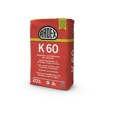 ArdexArdex K60 egalisatie op latexbasis
